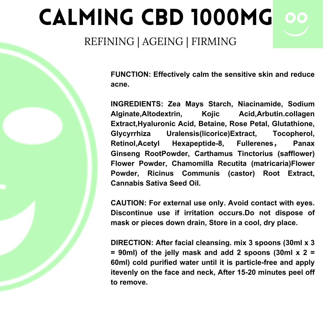 CALMING CBD 1000mg 90g Pouch